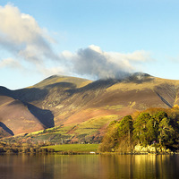 Buy canvas prints of  Skiddaw And Friars Crag, Cumbria 2 by Linsey Williams