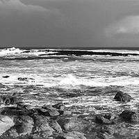 Buy canvas prints of  Atlantic Storm Brewing by Linsey Williams