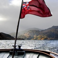 Buy canvas prints of  The Red Ensign by Linsey Williams