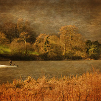 Buy canvas prints of Thornton Reservoir, Leicestershire by Linsey Williams