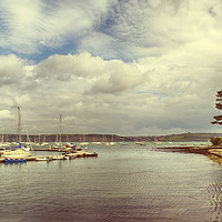 Buy canvas prints of Mylor, Cornwall by Linsey Williams