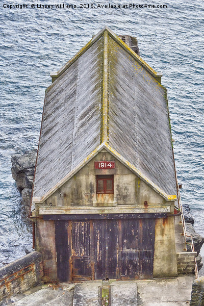 The Old Lizard Point Lifeboat Station, Cornwall Picture Board by Linsey Williams