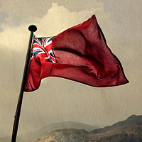 Buy canvas prints of The Red Ensign by Linsey Williams