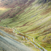 Buy canvas prints of Honister Pass by Linsey Williams