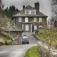 Buy canvas prints of The Haweswater Hotel, Cumbria by Linsey Williams
