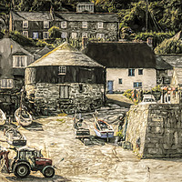 Buy canvas prints of Sennen Cove Cornwall by Linsey Williams