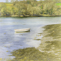 Buy canvas prints of Tranquil Cornwall by Linsey Williams