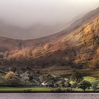 Buy canvas prints of Glencoyne on Ullswater, The Lake District by Linsey Williams