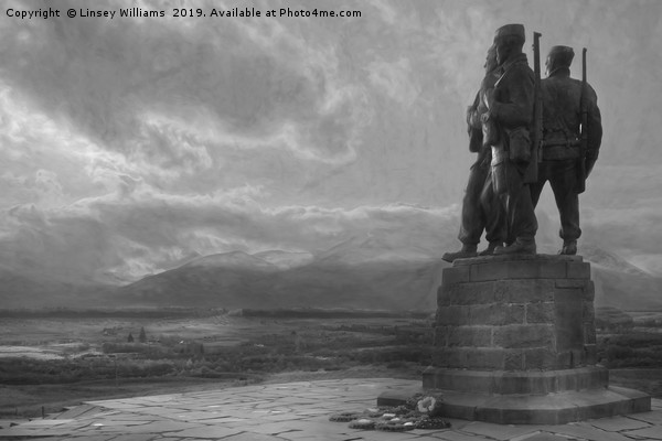 The Commando Memorial Picture Board by Linsey Williams