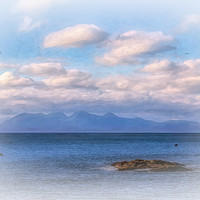 Buy canvas prints of Isle Of Rum, Scotland by Linsey Williams