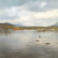 Buy canvas prints of Derwentwater Cumbria by Linsey Williams