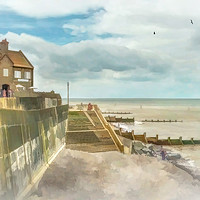 Buy canvas prints of Sheringham, Norfolk by Linsey Williams