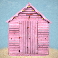 Buy canvas prints of Beach Hut by Linsey Williams