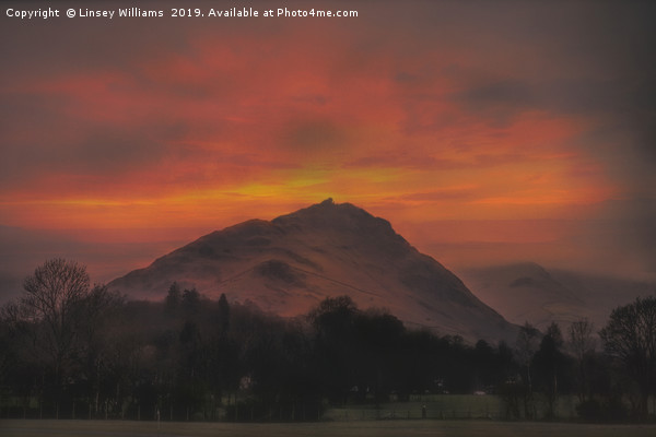 Helm Crag Picture Board by Linsey Williams