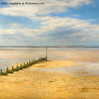 Buy canvas prints of Hunstanton Impression by Linsey Williams