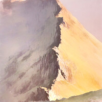 Buy canvas prints of Striding Edge Helvellyn by Linsey Williams