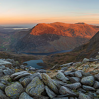 Buy canvas prints of  Snowdonia North Wales Panorama by J.Tom L.Photography