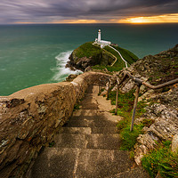 Buy canvas prints of South Stack Lighthouse  by J.Tom L.Photography