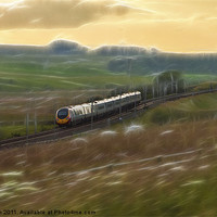 Buy canvas prints of Dream Train by Iain Mavin