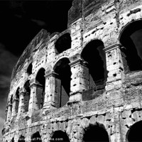 Buy canvas prints of Colleseum Arches by Iain Mavin