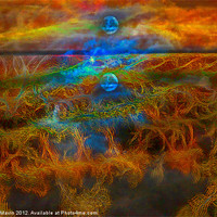 Buy canvas prints of Alien Skies II by Iain Mavin