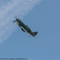 Buy canvas prints of Spitfire Mk XIV by Iain Mavin