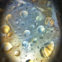 Buy canvas prints of Water Drops by Iain Mavin