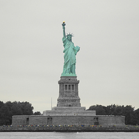 Buy canvas prints of Lady Liberty by Iain Mavin
