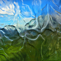 Buy canvas prints of Abstracted Mountains by Iain Mavin