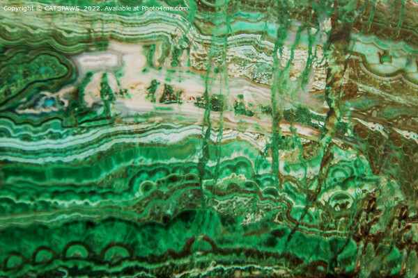 MINERAL BEAUTY - MALACHITE Picture Board by CATSPAWS 