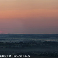 Buy canvas prints of Sunrise over Sussex by David  Fennings