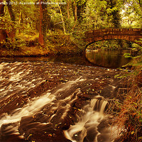 Buy canvas prints of The  Weir by Nigel Hatton