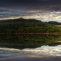 Buy canvas prints of Win Hill Reflections by Nigel Hatton