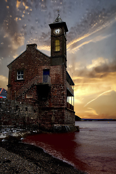The Clock Tower Picture Board by Nigel Hatton