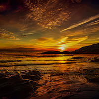 Buy canvas prints of Sunset by Nigel Hatton