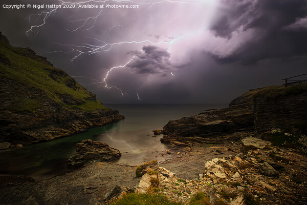 There's A Strom Coming Picture Board by Nigel Hatton