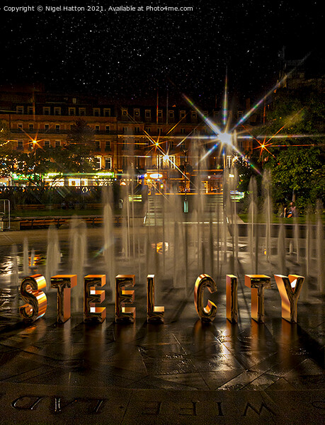 Steel City Picture Board by Nigel Hatton