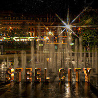 Buy canvas prints of Steel City by Nigel Hatton