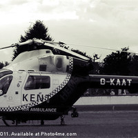 Buy canvas prints of Kent air ambulance by Sharon Lisa Clarke