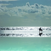 Buy canvas prints of Riding Silver Sands by Sharon Lisa Clarke