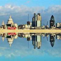Buy canvas prints of London skyline by Sharon Lisa Clarke