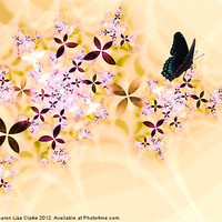 Buy canvas prints of Butterflies Paradise by Sharon Lisa Clarke