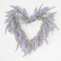 Buy canvas prints of Lavender Heart by Sharon Lisa Clarke