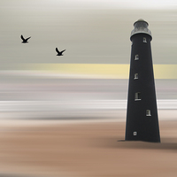Buy canvas prints of  Lighthouse by Sharon Lisa Clarke