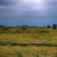 Buy canvas prints of  Dungeness wasteland by Sharon Lisa Clarke