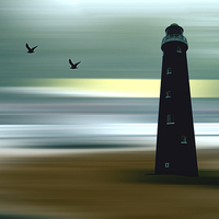 Buy canvas prints of  The Lighthouse by Sharon Lisa Clarke