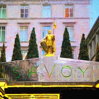 Buy canvas prints of London Savoy by Sharon Lisa Clarke