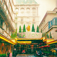 Buy canvas prints of Savoy Green by Sharon Lisa Clarke