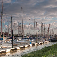Buy canvas prints of conyer marina by russell adcock