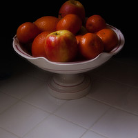 Buy canvas prints of Apples & Mandarins by Pierre TORNERO